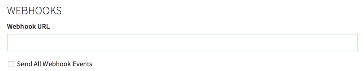 Webhooks UI